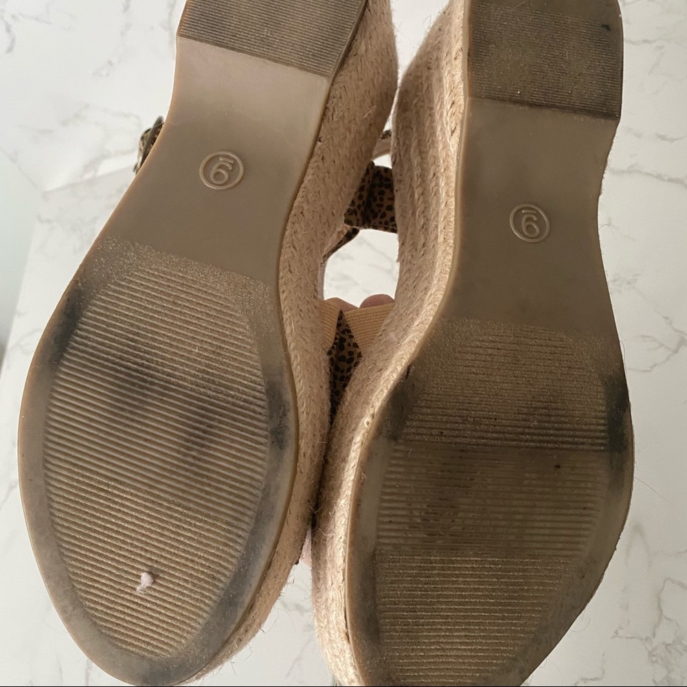 π Universal Thread | Cheetah Print Platform Espadrilles - Picture 7 of 10